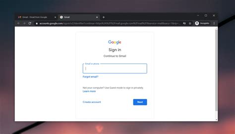 can't sign into my email.